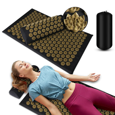 SleepSync™ Smart Acupressure Mat & Pillow Set