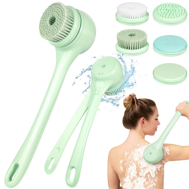 GlowScrub™ Wall-Mounted Electric Back Scrubber