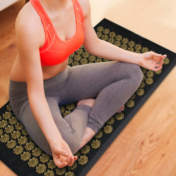 SleepSync™ Smart Acupressure Mat & Pillow Set