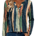 Zeagoo Shirts for Women Long Sleeve Blouses 2026 Fashion Fall Clothes Business Work Top Multicolor L