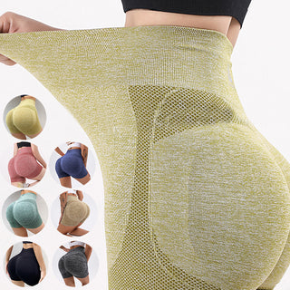 PeachFit™ Sculpting Shorts – High-Waist Seamless Butt-Lifting Gym Shorts