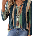Zeagoo Shirts for Women Long Sleeve Blouses 2026 Fashion Fall Clothes Business Work Top Multicolor L