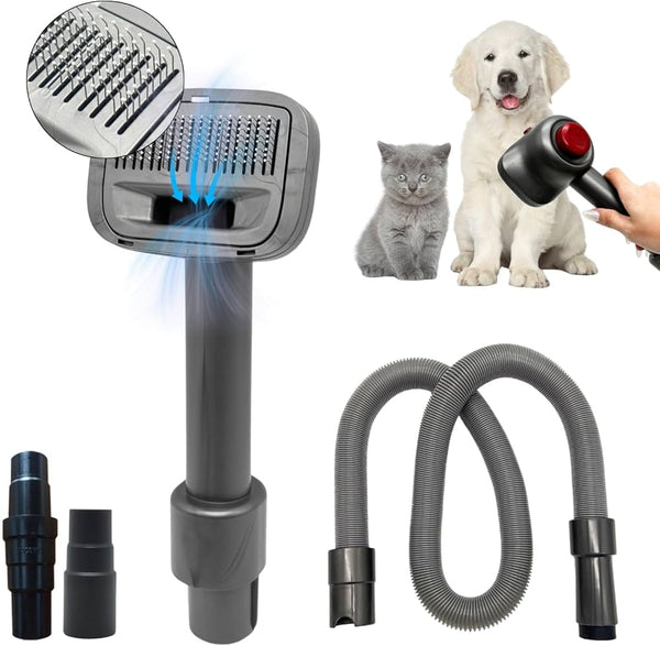 FurVac™ 2-in-1 Pet Grooming Vacuum Brush
