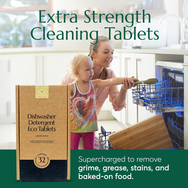 SparkleTab™ Dishwasher Cleaning Tablets (60-Pack)