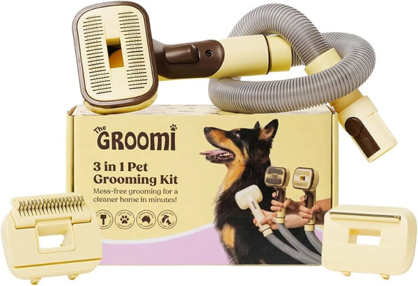 FurVac™ 2-in-1 Pet Grooming Vacuum Brush
