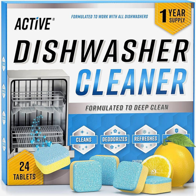 SparkleTab™ Dishwasher Cleaning Tablets (60-Pack)