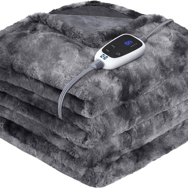 NestWarm™ Electric Heated Blanket Throw