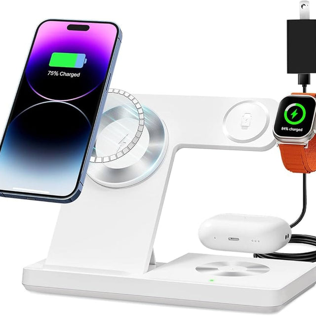 MagFlow™ 3-in-1 Wireless MagSafe Charging Station