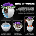 AquaVault™ Self-Watering Planter